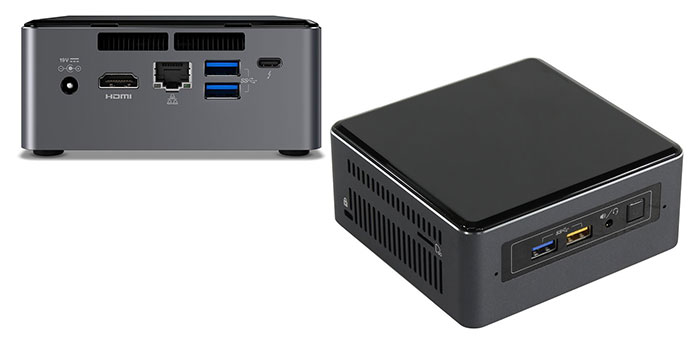 مینی پی سی اینتل NUC7i5BNH Core i5 8GB 500GB