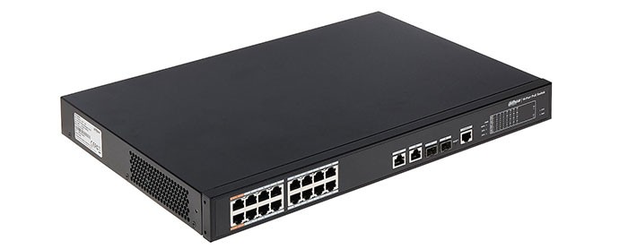 سوئیچ شبکه 8 پورت داهوا PFS4218-16ET-240