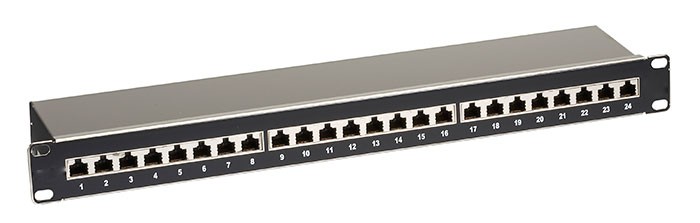 پچ پنل کی نت CAT6a STP 24Port