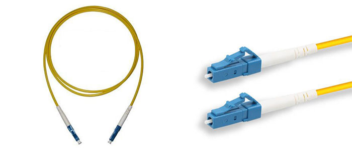 پچ کورد فیبر نوری رسا LC-LC UPC Single Mode Simplex 20m