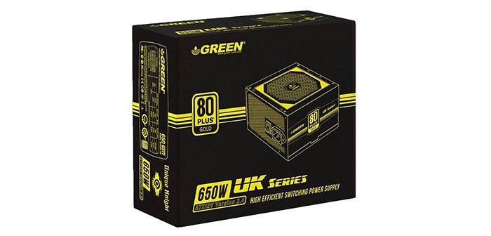 پاور کامپیوتر گرین GP650A-UK