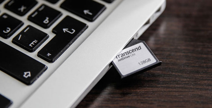 کارت حافظه لپ تاپ اپل مک بوک ترنسند JetDrive Lite 360