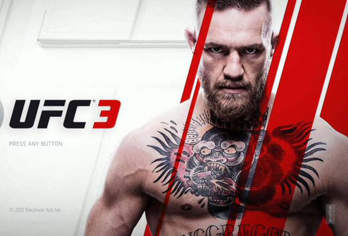 بازی UFC 3 مخصوص پلی استیشن 4