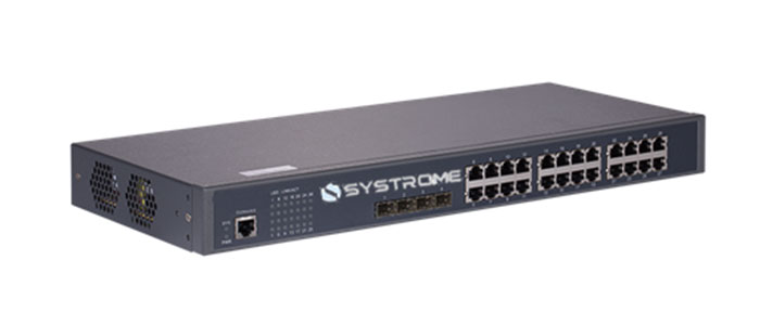 سوئیچ شبکه 28 پورت سیستروم SG-528