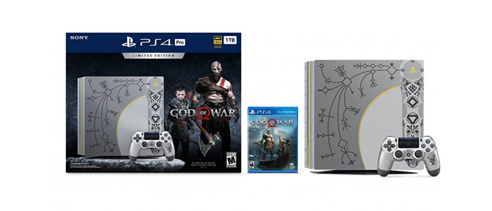 پلی استیشن 4 پرو یک ترابایت سونی باندل God Of War Limited Edition 