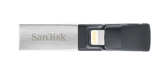 فلش مموری لايتنينگ و USB3.0 سن دیسک iXPAND 32GB