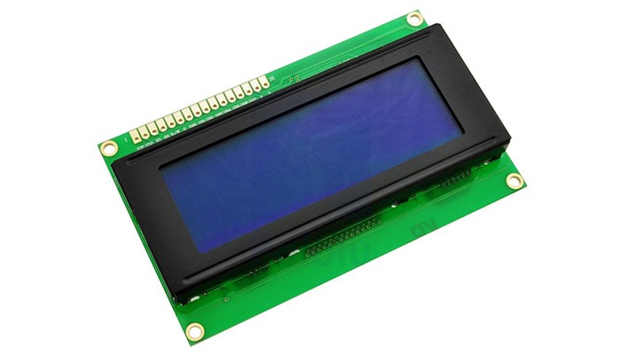 ماژول نمایشگر LCD کاراکتری 20x4 با بک لایت آبی