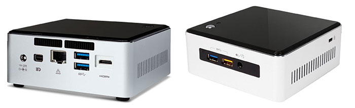 مینی پی سی اینتل NUC5i3RYH Core i3 4GB 500GB 128SSD