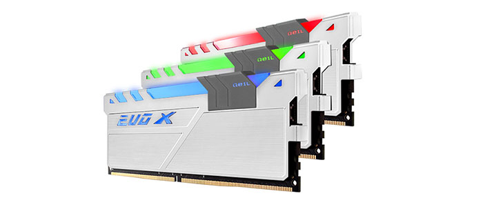 رم کامپیوتر گیمینگ گیل EVO X AMD Edition 16GB DDR4 3000 Dual