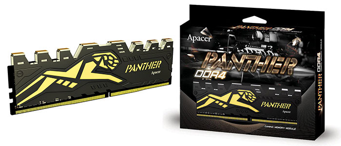 رم کامپیوتر اپیسر PANTHER 4GB DDR4 2400MHz