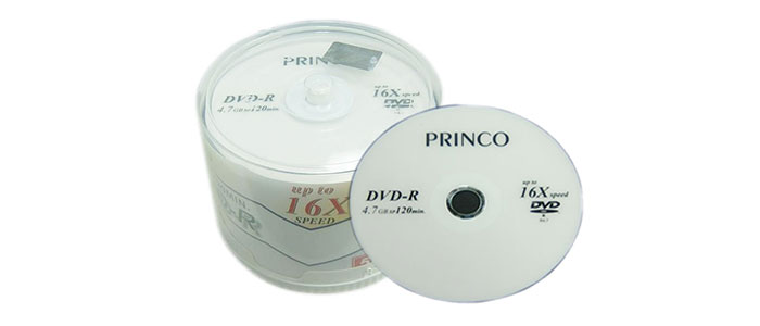 دیسک خام 50 عددی پرینکو DVD-R