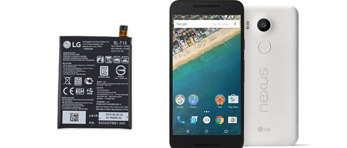 باتری گوشی موبایل ال جی Google Nexus 5X