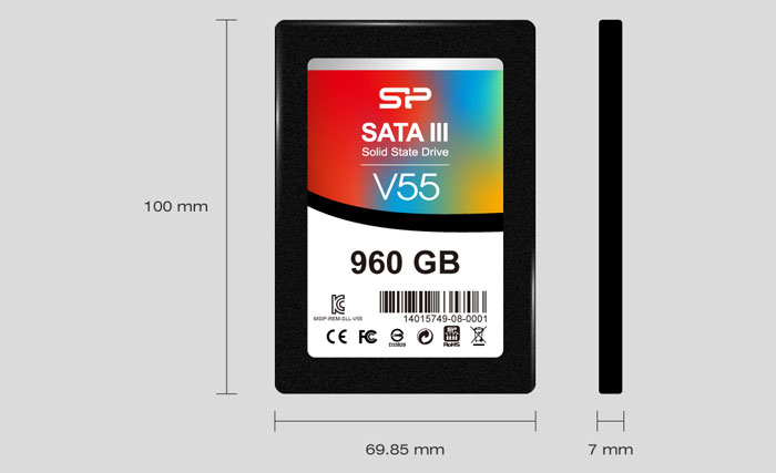 حافظه اس اس دی سیلیکون پاور Velox V55 240GB