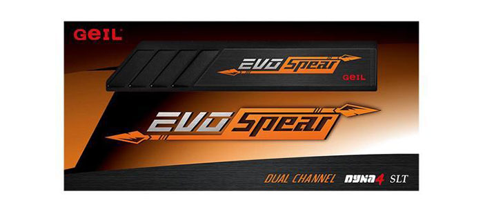 رم کامپیوتر گیمینگ 16 گیگابایت گیل EVO SPEAR DDR4 3000 Dual