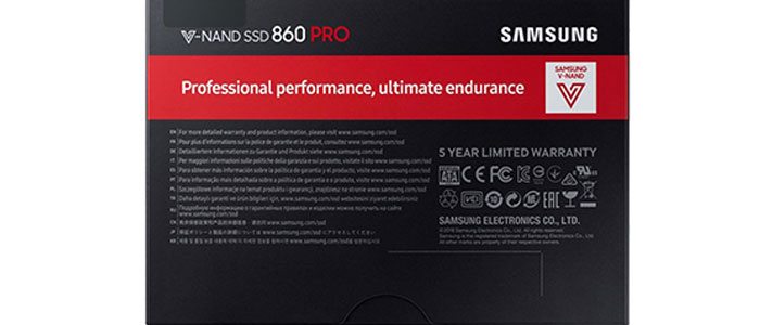 حافظه اس اس دی 256 گیگابایت سامسونگ 860PRO 