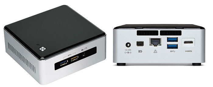 مینی پی سی اینتل NUC5i3RYH Core i3 16GB 1TB 64SSD