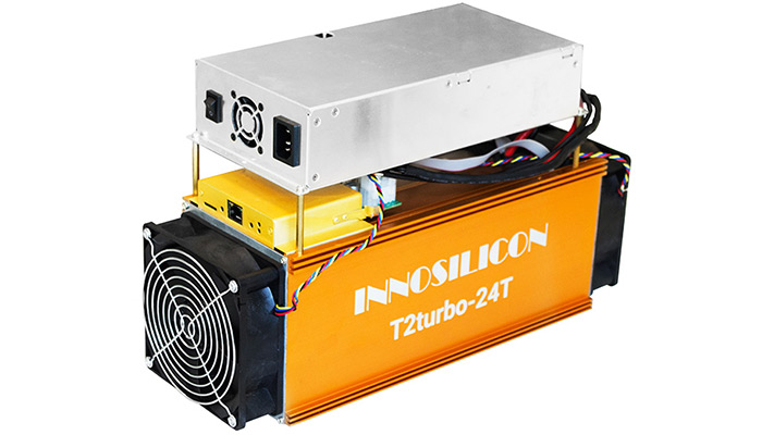 دستگاه ماینر بیت کوین اینوسیلیکون T2 Turbo