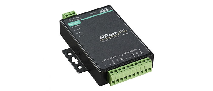 44moxa Serial to ethernet device server nport 5232 w adapter itbazar.com 5 - مبدل سریال به اترنت موگزا NPort 5232