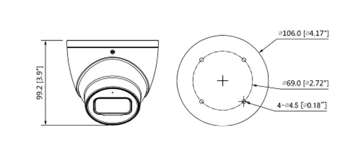 دوربین مداربسته دام داهوا DH-HAC-HDW2601TP-A