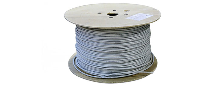 کابل شبکه 500 متری CAT7 SFTP LSZH پندوئیت PSL7004WH-CED
