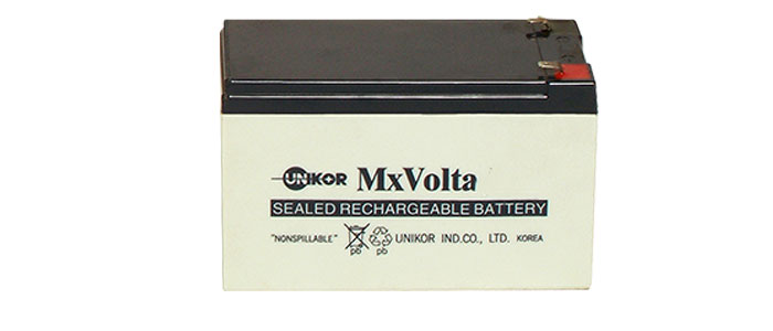 باتری سیلد اسید با ولتاژ 12V و ظرفیت 120AH یونی کور VT12120