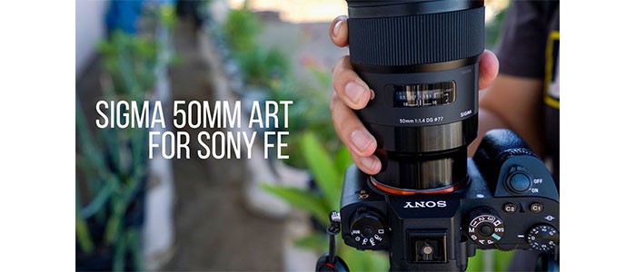لنز دوربین عکاسی سیگما 50mm f/1.4 DG HSM Art Sony