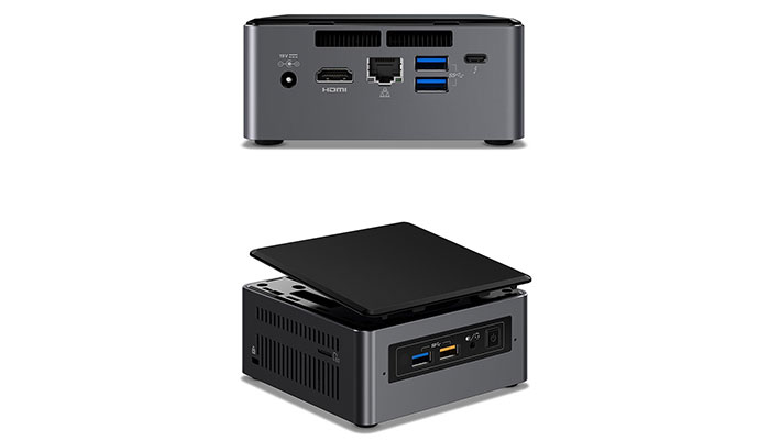 مینی پی سی اینتل NUC7i5BNH Core i5 16GB 1TB 64SSD