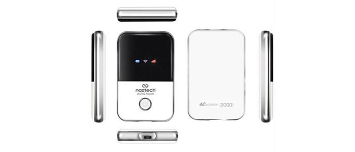 مودم جیبی و پاور بانک نزتک NZT-77C 4G