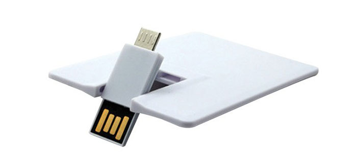 فلش مموری تبلیغاتی کارتی 16GB USB2 OTG