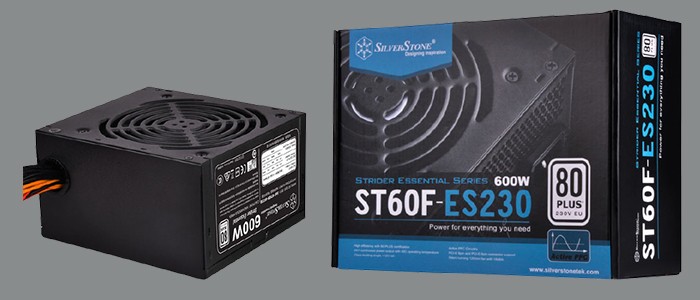 منبع تغذیه 600 وات سیلوراستون ST60F-ES230