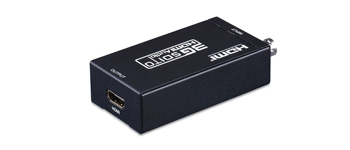 مبدل صوت و تصویر SDI to HDMI 