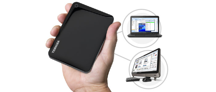 هارد اکسترنال توشیبا Canvio Advance 1TB USB3.0