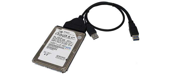 کابل مبدل USB3 to SATA 22Pin