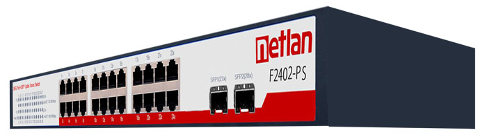 سوئیچ شبکه نتلن 26 پورت F2402-PS