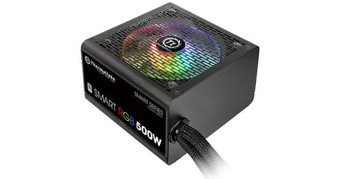 پاور کامپیوتر 500 وات ترمالتیک Smart RGB
