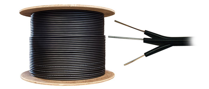 سیم تلفن هوایی مهاردار رویان 0.5