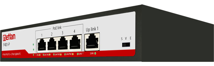 سوئیچ شبکه نتلن 5 پورت F401-P