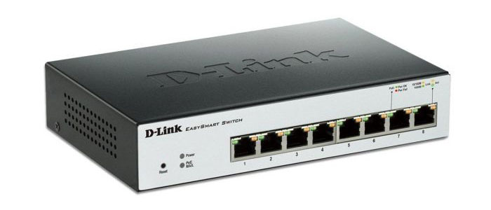 سوئیچ شبکه دی لینک 8 پورت DGS-1008MP