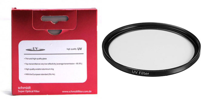 فیلتر لنز دوربین عکاسی اشمیت UV 77mm