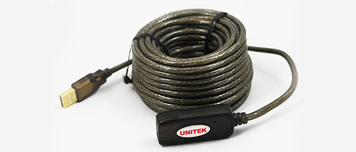 کابل افزایش طول USB2 اکتیو یونیتک Y-262