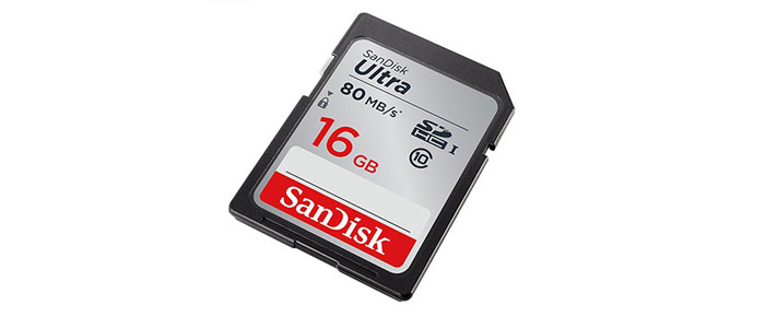 کارت حافظه اس دی 16 گیگابایت سن دیسک Ultra SDHC C10 U1