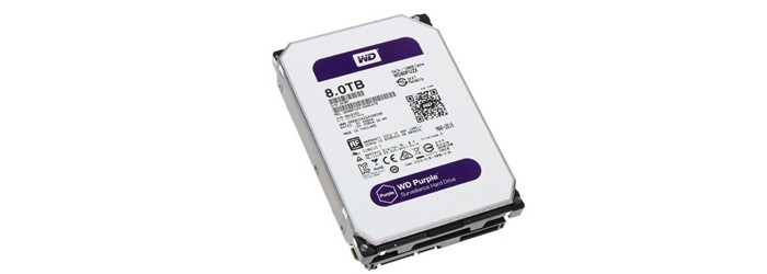 هارد دوربین مداربسته وسترن دیجیتال 8 ترابایت Purple WD80PUZX 