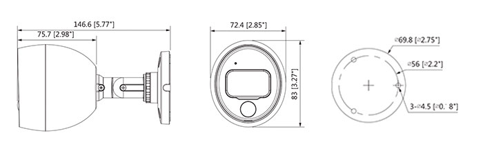 دوربین مداربسته HDCVI بولت شیلد SL-ME1200BP-PIR