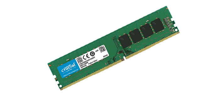 رم کامپیوتر کروشیال 8GB DDR4