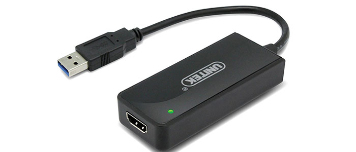 کابل مبدل یونیتک USB3 to HDMI Y-3702