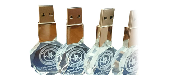 فلش مموری کریستالی 8 گیگابایت USB2