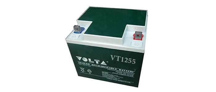 باتری سیلد اسید با ولتاژ 12V و ظرفیت 55AH یونی کور VT1255