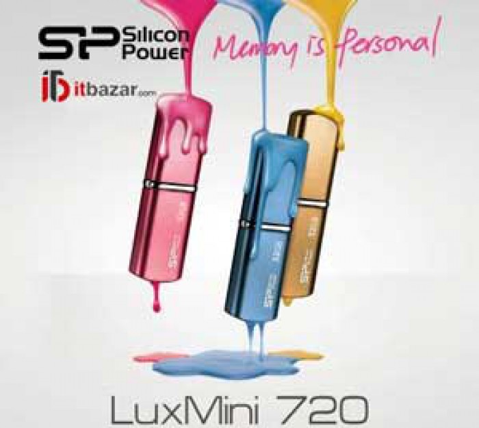 فلش مموری سیلیکون پاور Luxmini 720- 8GB