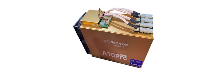دستگاه ماینر Innosilicon A10 Pro+ ETH 720Mh/s ماینر اینوسیلیکون A10 Pro+ ETH 720MH