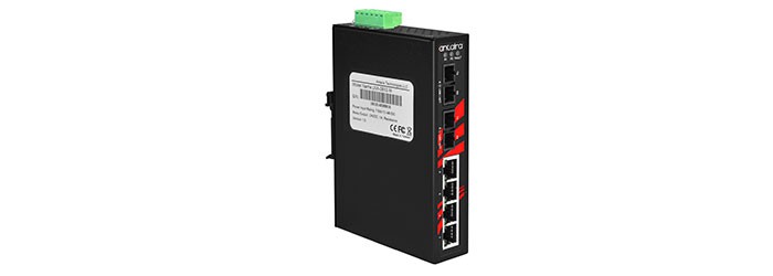 سوئیچ شبکه صنعتی غیر مدیریتی آنتایرا 6 پورت LNX-0602-S3-T